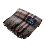 Heritage Collection | All Wool Scottish Tartan Blankets | Grey